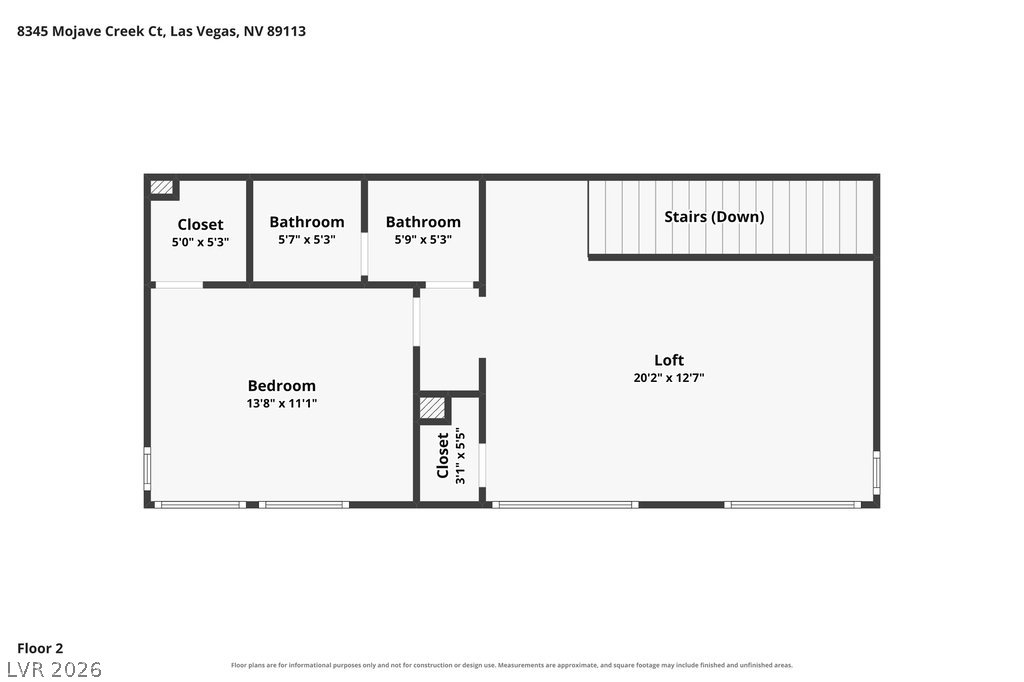8345 Mojave Creek Court Las Vegas NV 89113