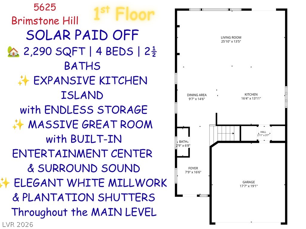 5625 Brimstone Hill Avenue Las Vegas NV 89141