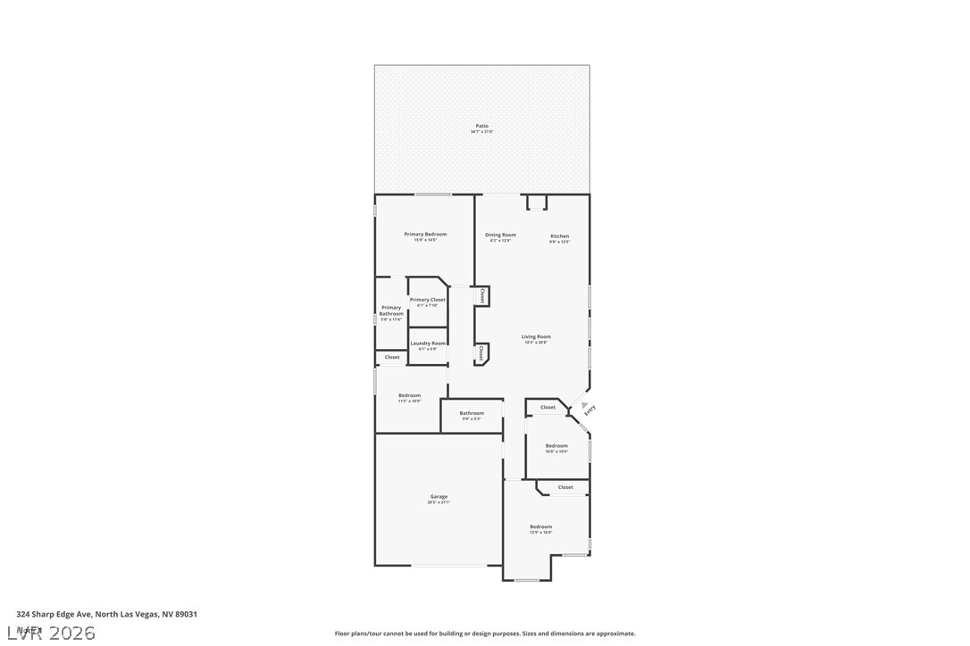 324 Sharp Edge Avenue North Las Vegas NV 89031