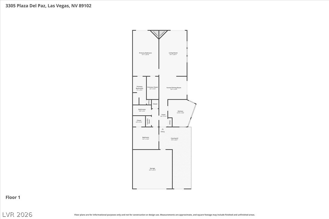 3305 Plaza Del Paz Las Vegas NV 89102