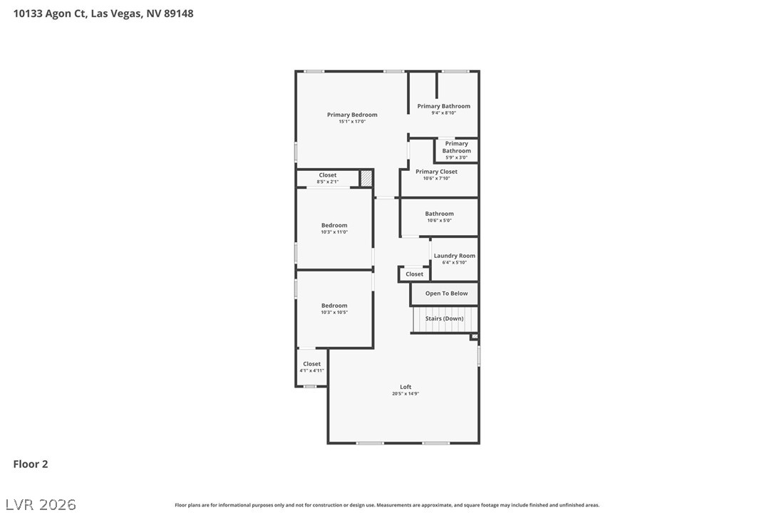 10133 Agon Court Las Vegas NV 89148