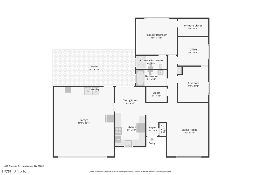 415 Chateau Drive Henderson NV 89002