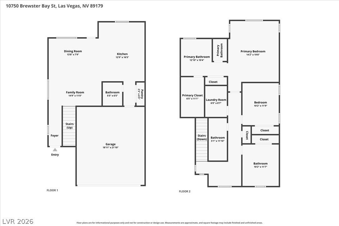 10750 Brewster Bay Street Las Vegas NV 89179