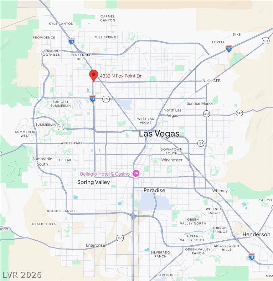 4332 Fox Point Drive Las Vegas NV 89108