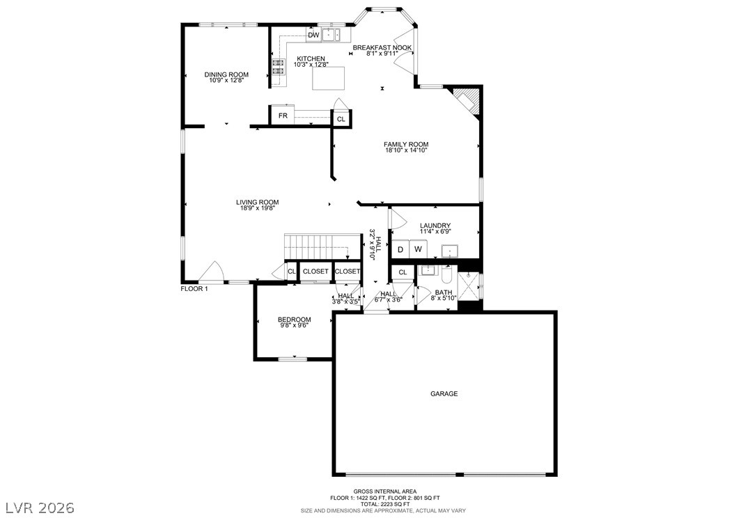 2416 Goldenmoon Street Las Vegas NV 89108