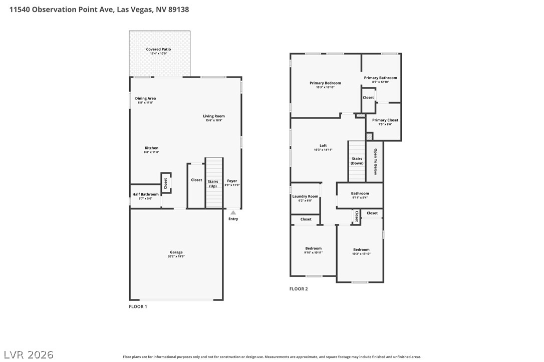 11540 Observation Point Avenue Las Vegas NV 89138