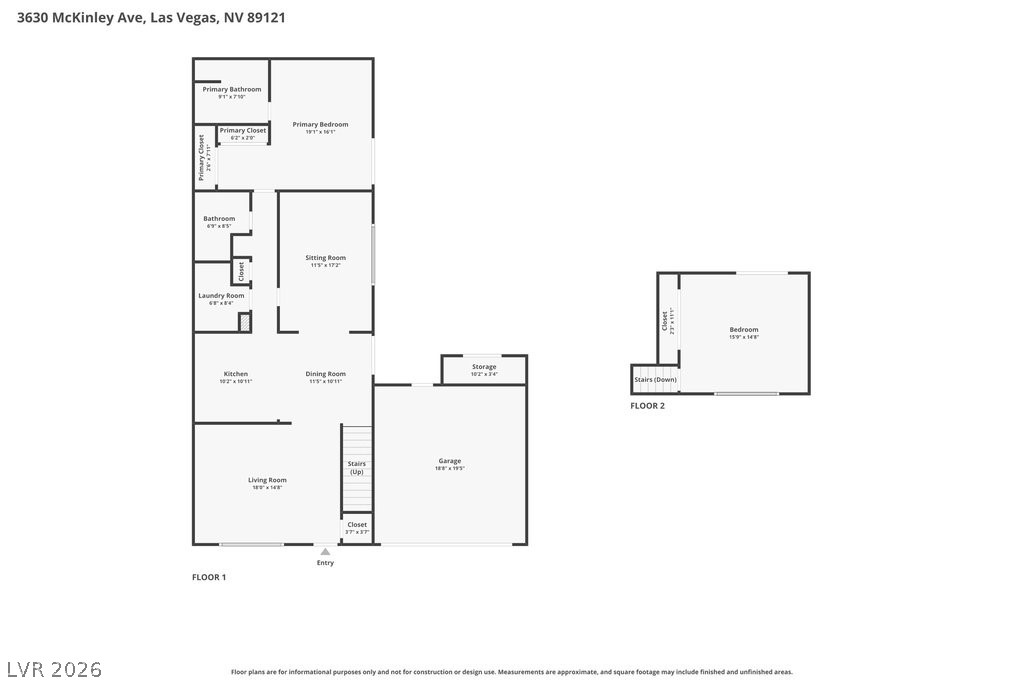 3630 Mckinley Avenue Las Vegas NV 89121