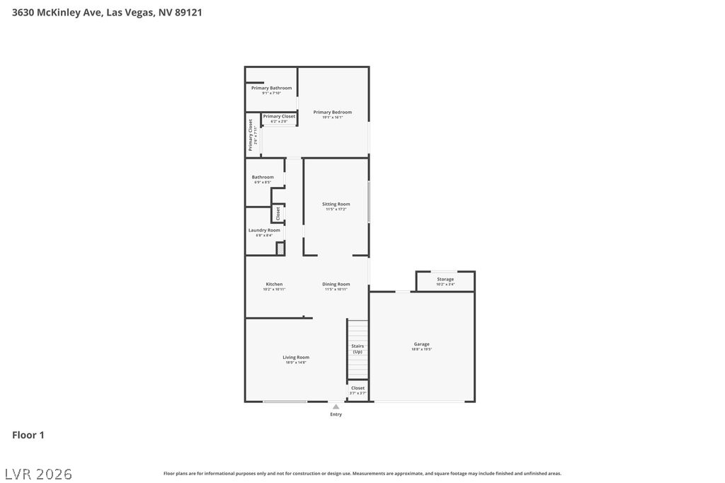 3630 Mckinley Avenue Las Vegas NV 89121