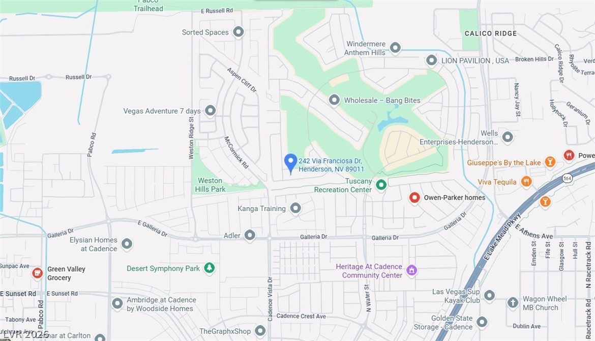 242 Via Franciosa Drive Henderson NV 89011