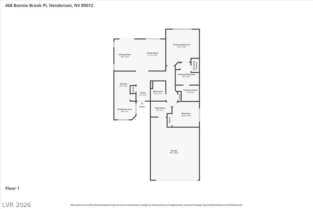 468 Bonnie Brook Place Henderson NV 89012