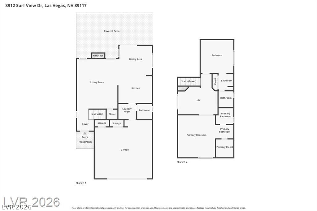 8912 Surf View Drive Las Vegas NV 89117