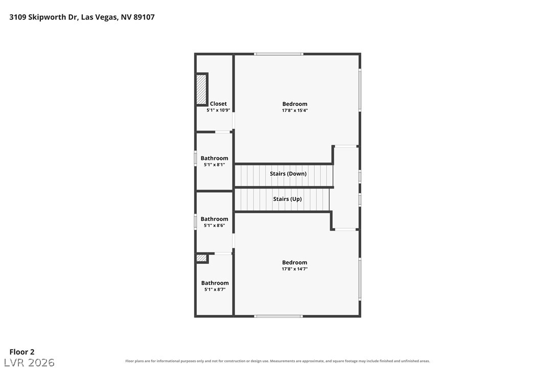 3109 Skipworth Drive Las Vegas NV 89107