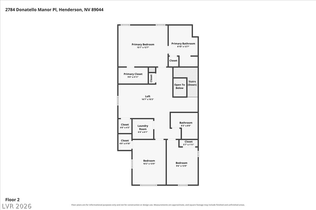 2784 Donatello Manor Place Henderson NV 89044