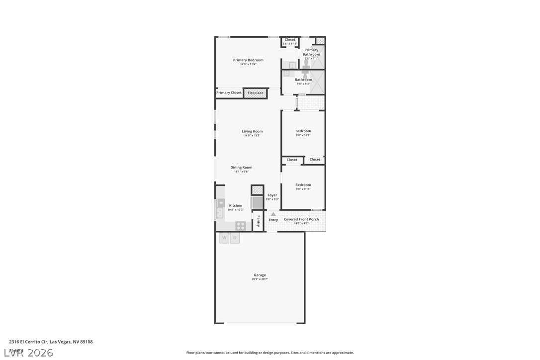 2316 El Cerrito Circle Las Vegas NV 89108