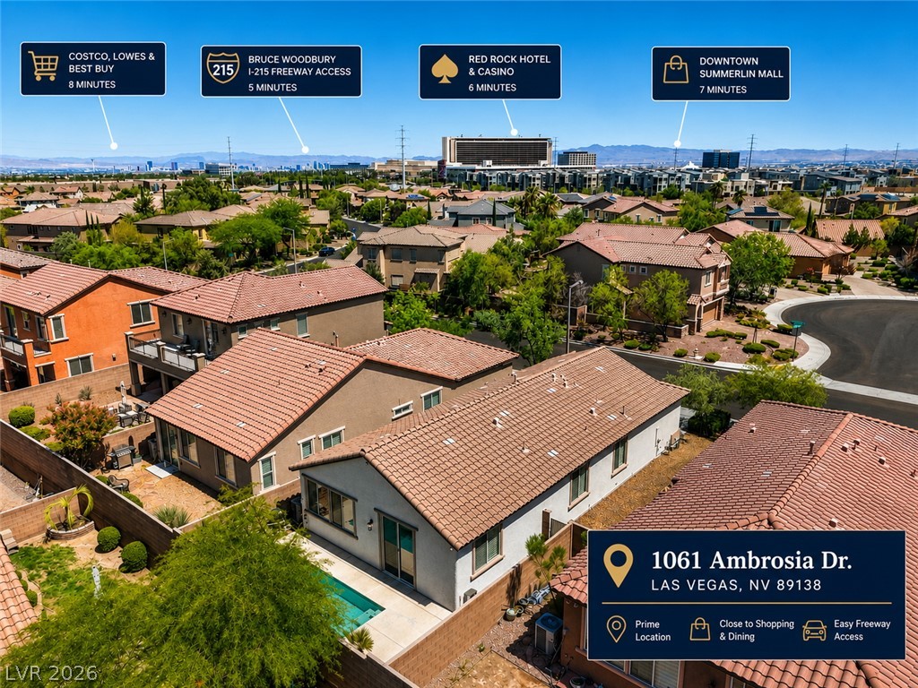 1061 Ambrosia Drive Las Vegas NV 89138