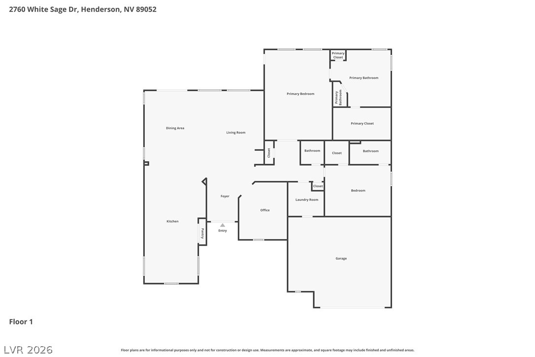 2760 White Sage Drive Henderson NV 89052