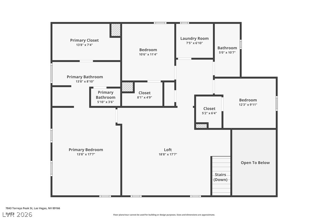 7843 Torreys Peak Street Las Vegas NV 89166