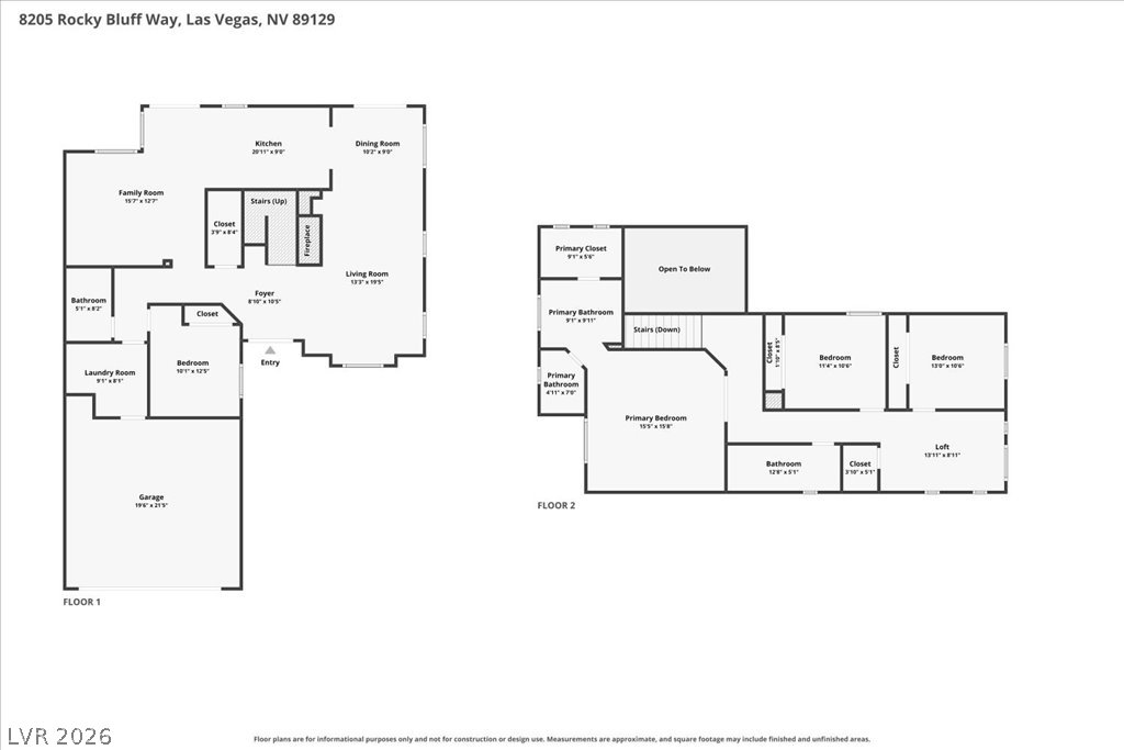 8205 Rocky Bluff Way Las Vegas NV 89129