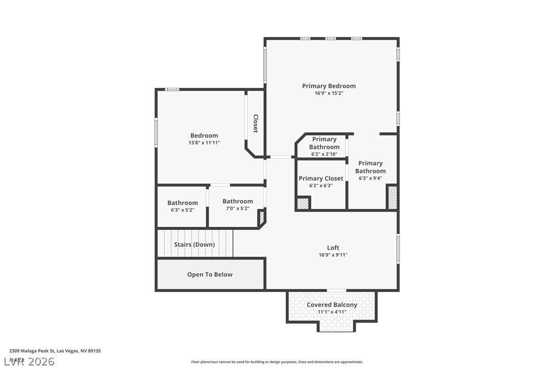 2309 Malaga Peak Street Las Vegas NV 89135