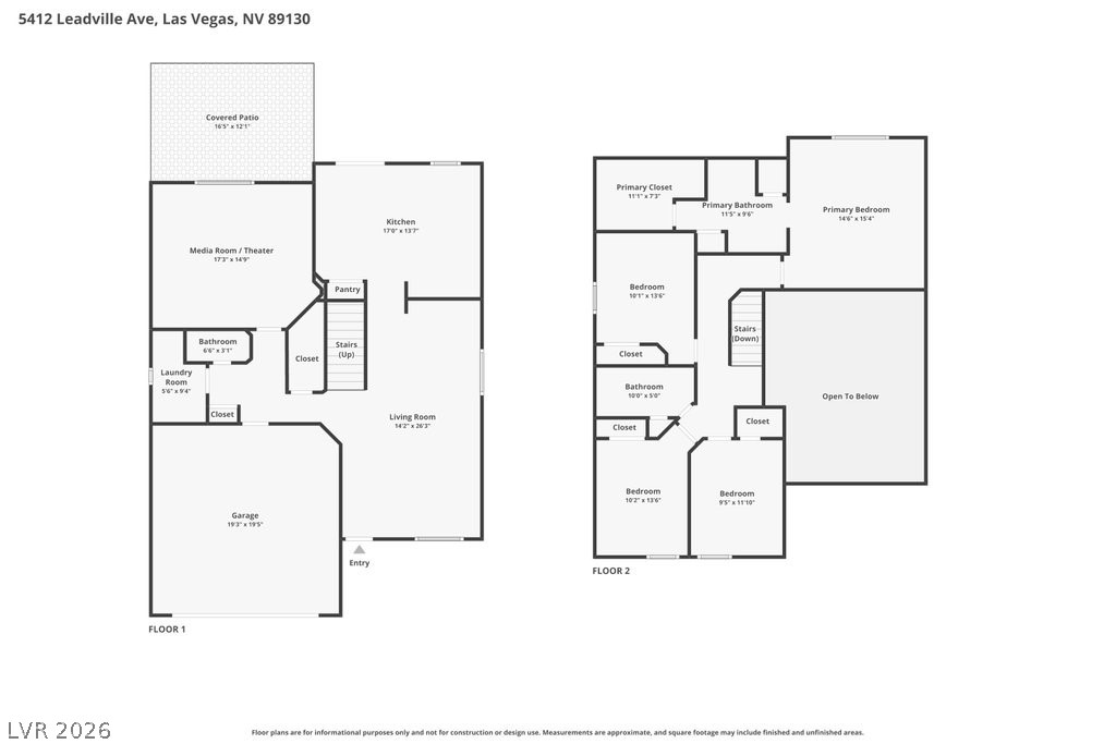 5412 Leadville Avenue Las Vegas NV 89130