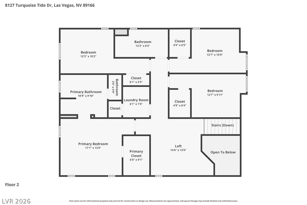 8127 Turquoise Tide Drive Las Vegas NV 89166