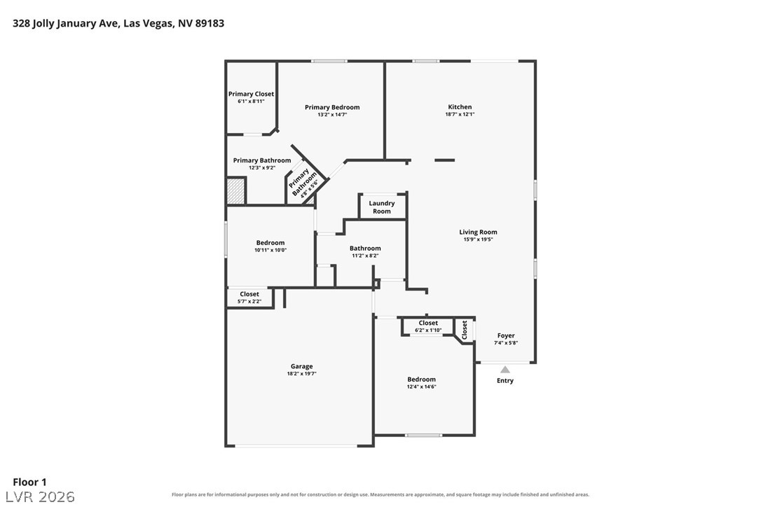 328 Jolly January Avenue Las Vegas NV 89183