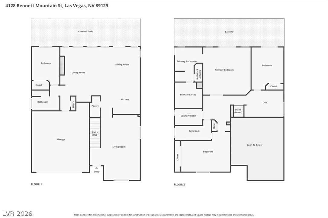 4128 Bennett Mountain Street Las Vegas NV 89129