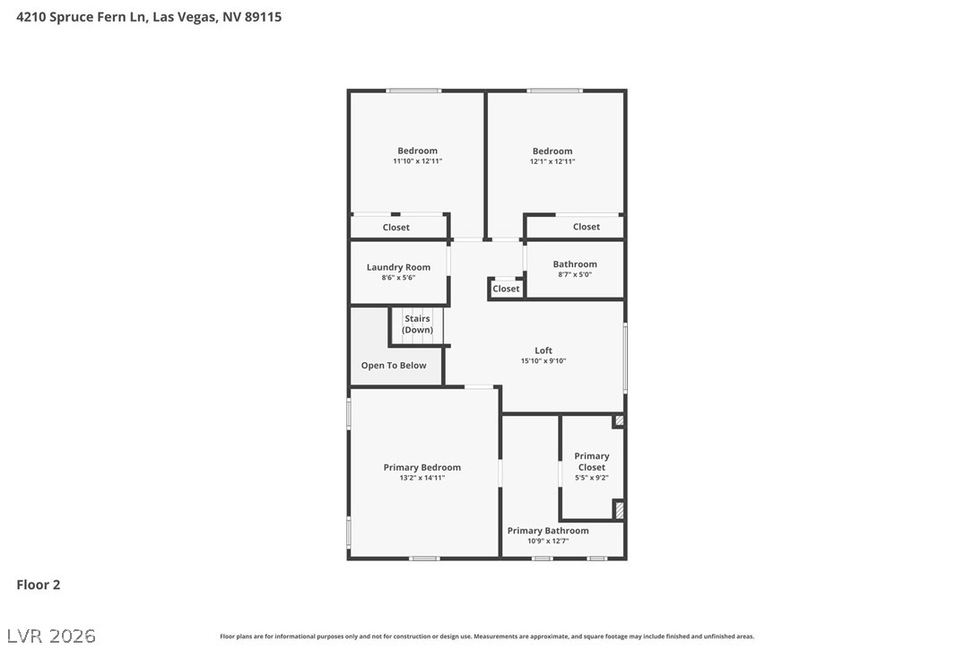 4210 Spruce Fern Lane Las Vegas NV 89115