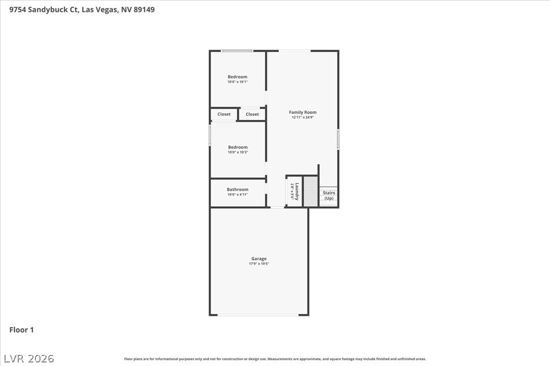 9754 Sandybuck Court Las Vegas NV 89149