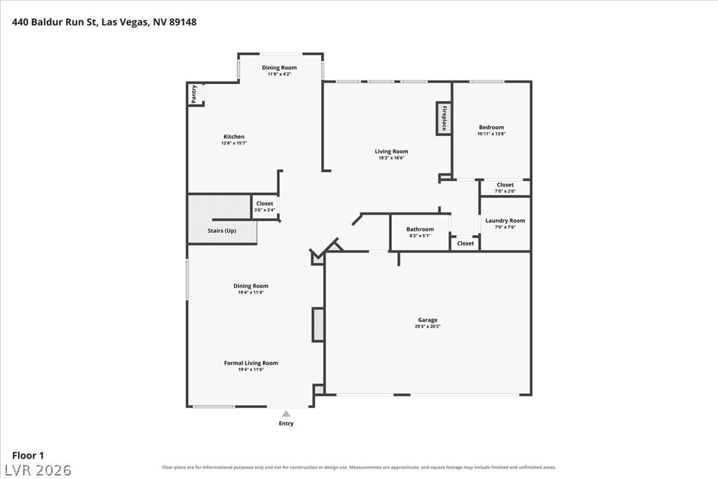 440 Baldur Run Street Las Vegas NV 89148
