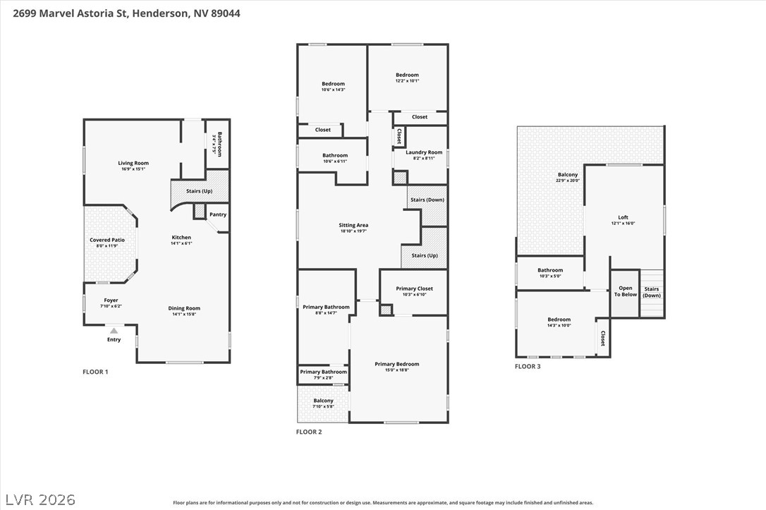 2699 Marvel Astoria Street Henderson NV 89044