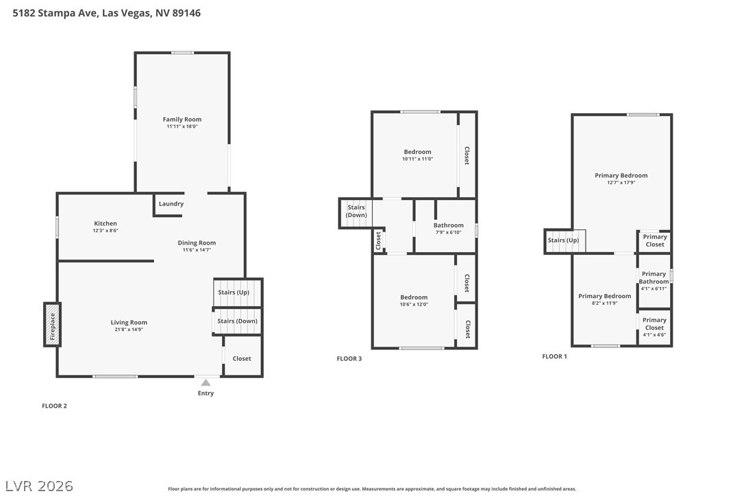 5182 Stampa Avenue Las Vegas NV 89146
