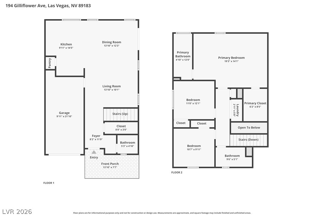 194 Gilliflower Avenue Las Vegas NV 89183