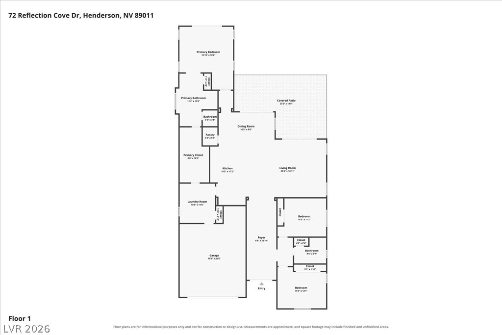 72 Reflection Cove Drive Henderson NV 89011