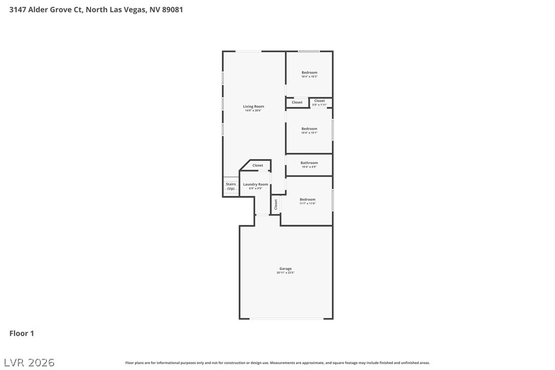3147 Alder Grove Court North Las Vegas NV 89081