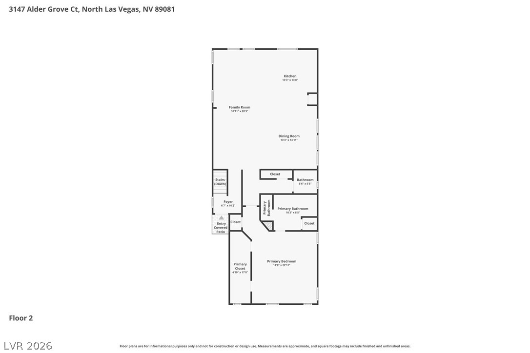 3147 Alder Grove Court North Las Vegas NV 89081