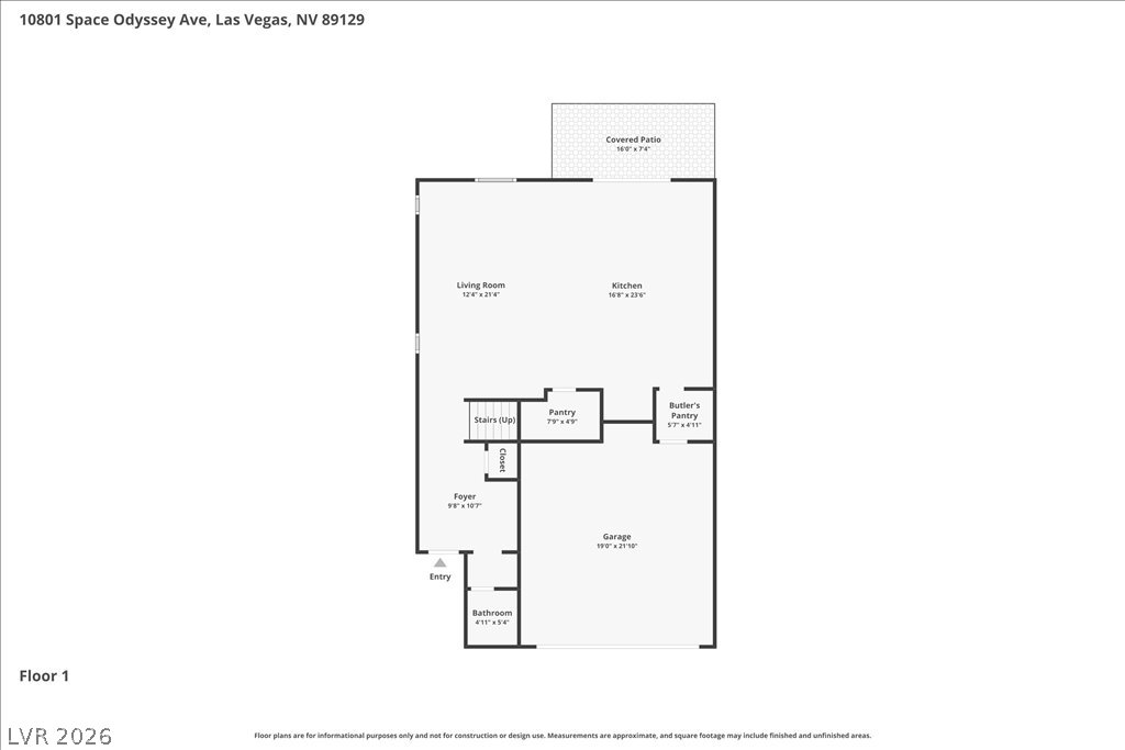 10801 Space Odyssey Avenue Las Vegas NV 89129