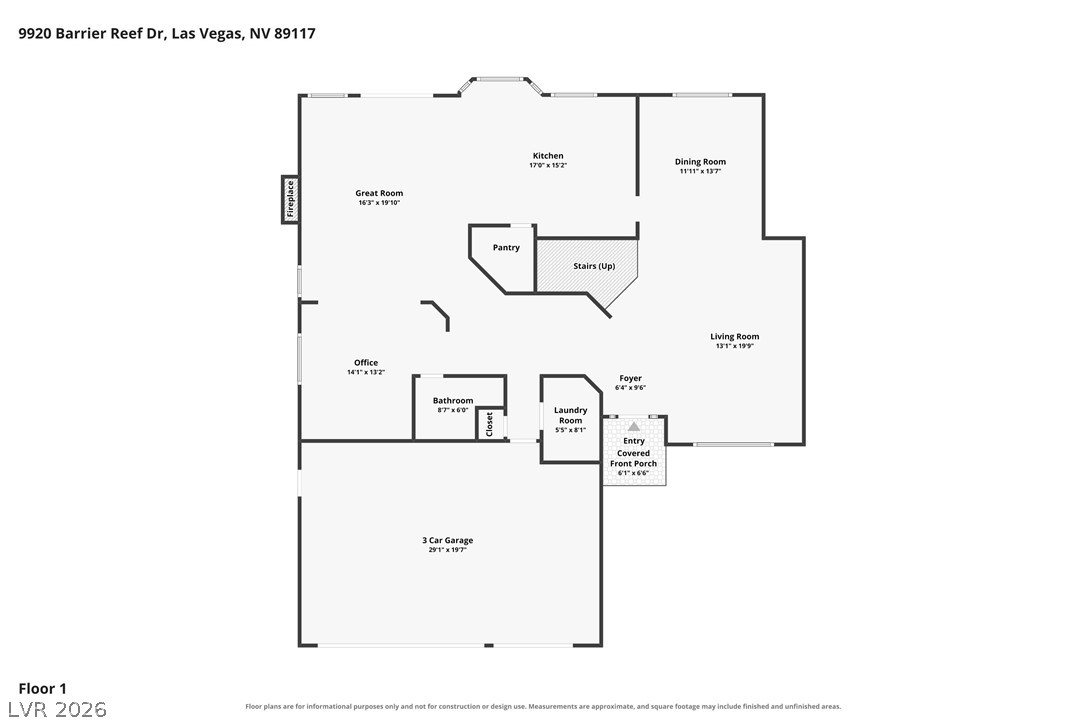 9920 Barrier Reef Drive Las Vegas NV 89117