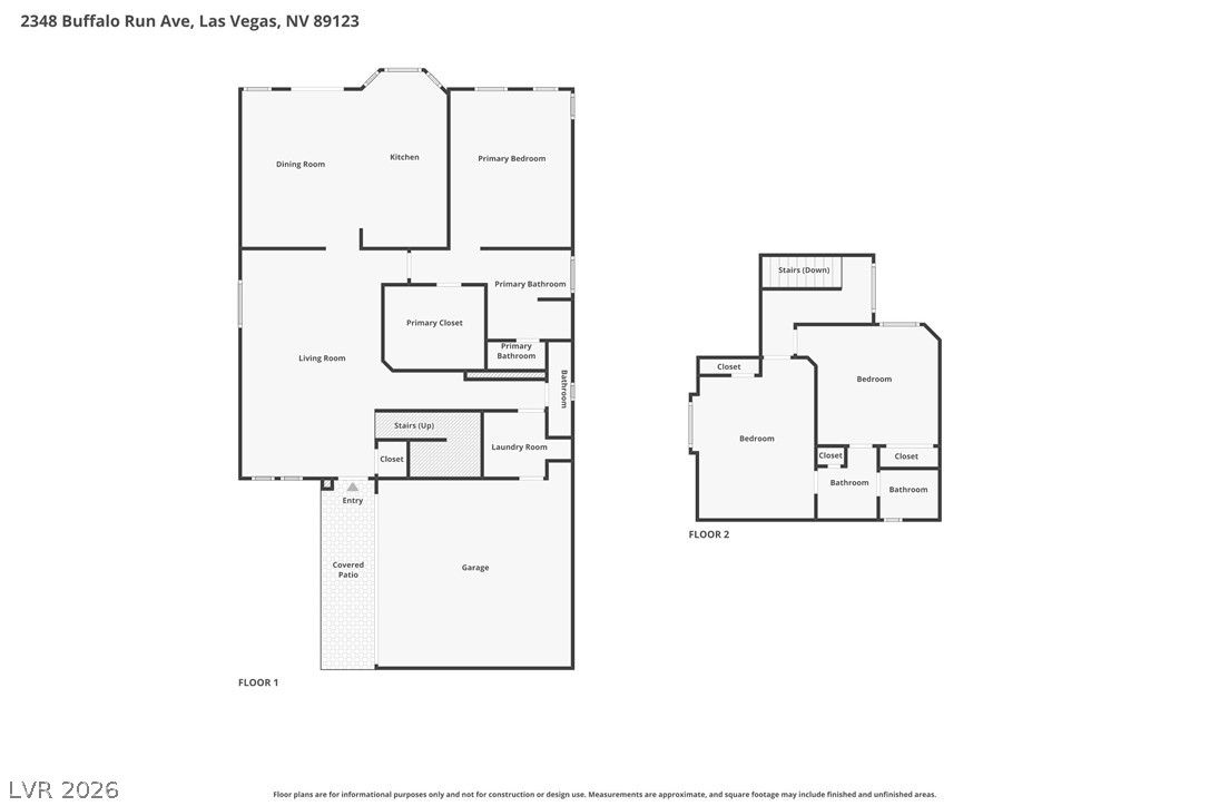 2348 Buffalo Run Avenue Las Vegas NV 89123