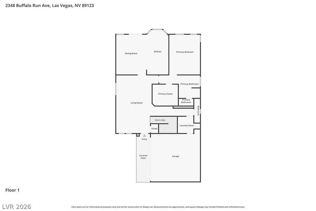 2348 Buffalo Run Avenue Las Vegas NV 89123