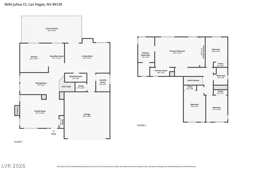 3694 Julius Court Las Vegas NV 89129