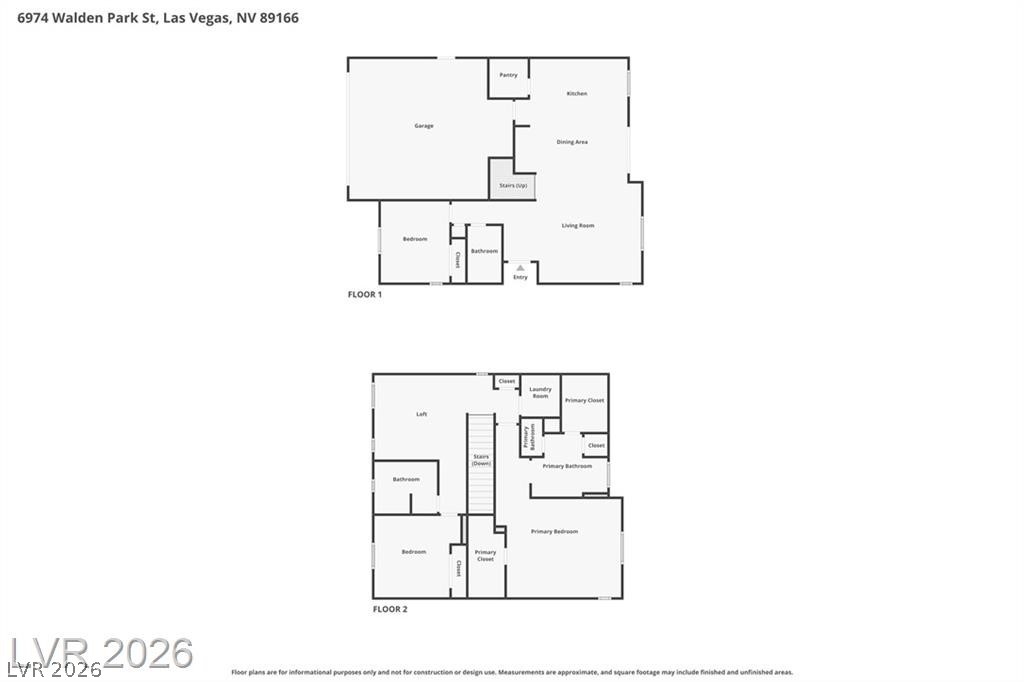 10814 Faulkner Run Avenue Las Vegas NV 89166