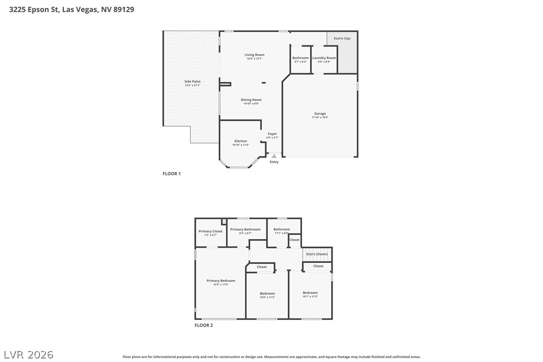 3225 Epson Street Las Vegas NV 89129