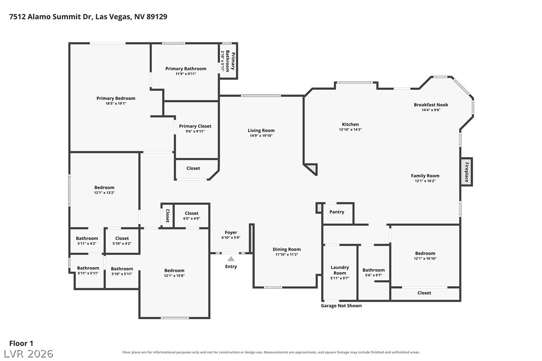 7512 Alamo Summit Drive Las Vegas NV 89129