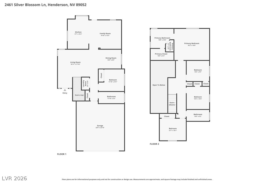 2461 Silver Blossom Lane Henderson NV 89052