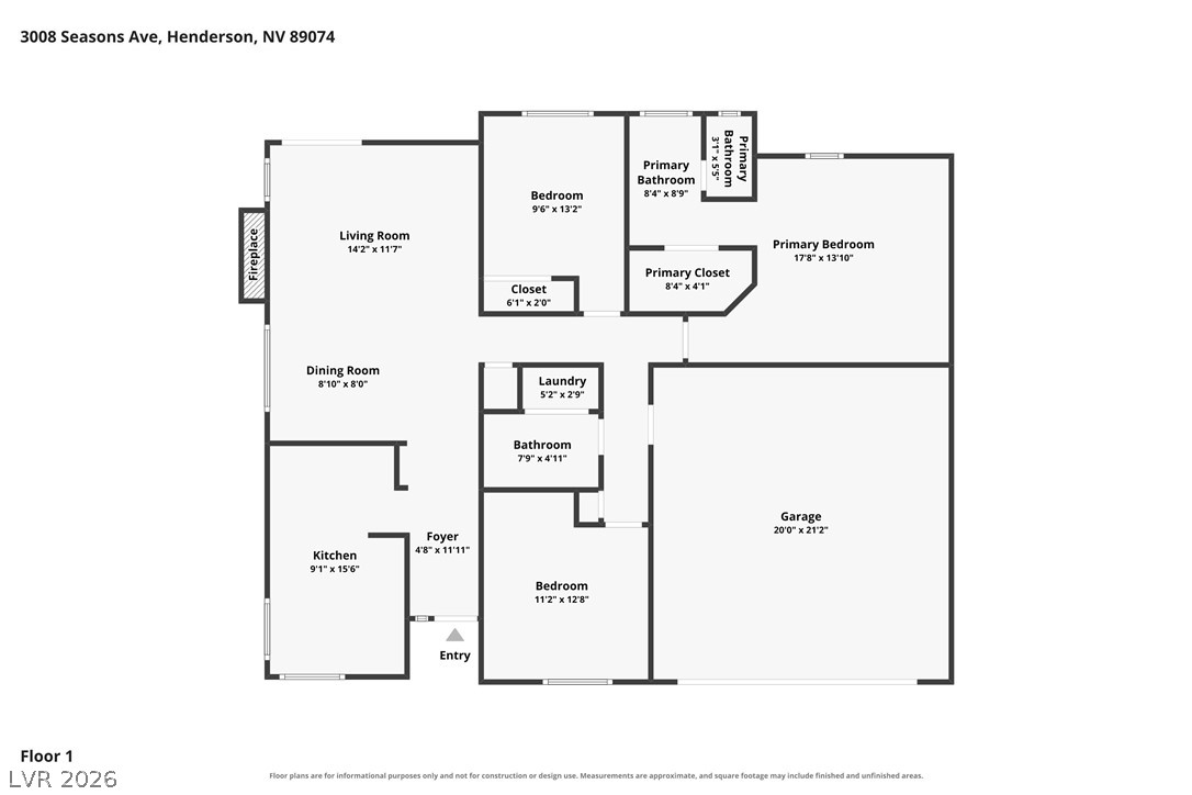 3008 Seasons Avenue Henderson NV 89074