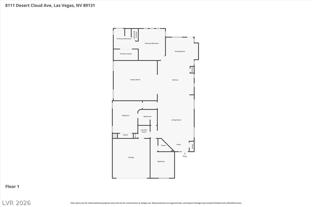 8111 Desert Cloud Avenue Las Vegas NV 89131