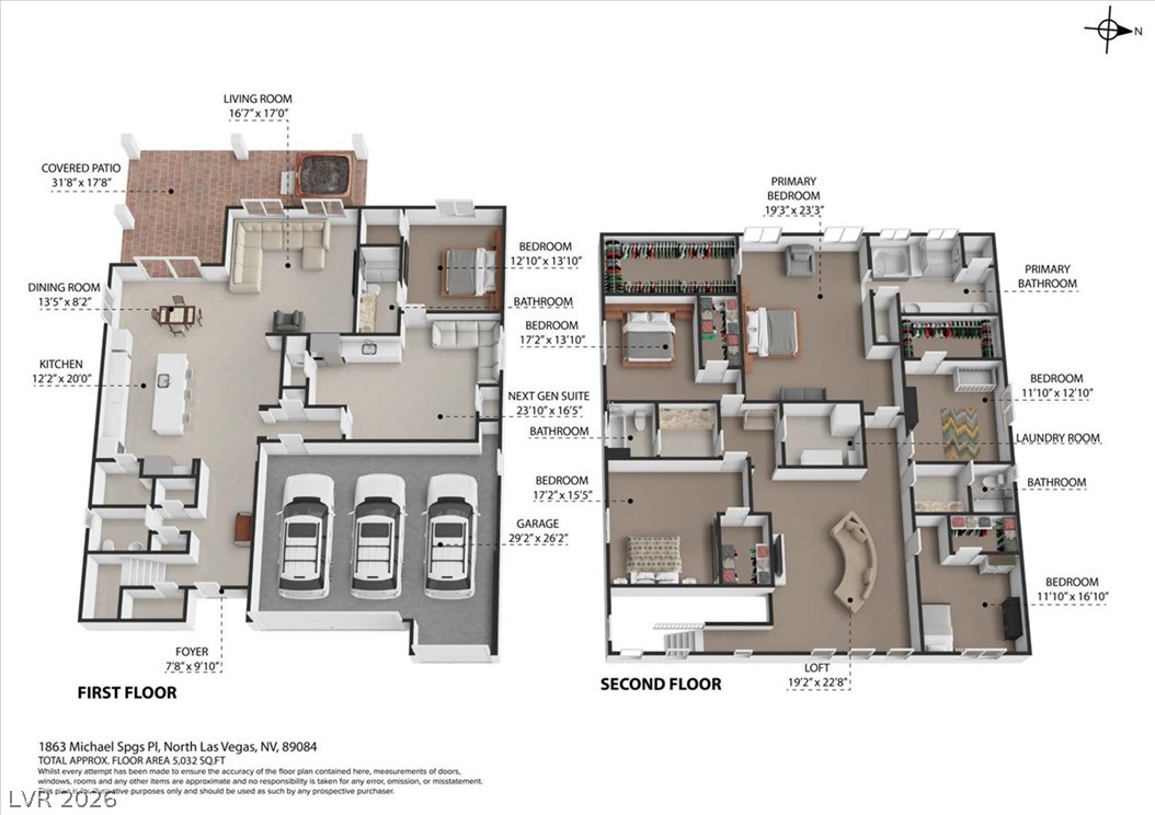 1863 Michael Springs Place North Las Vegas NV 89084