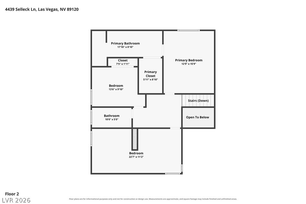 4439 Selleck Lane Las Vegas NV 89120