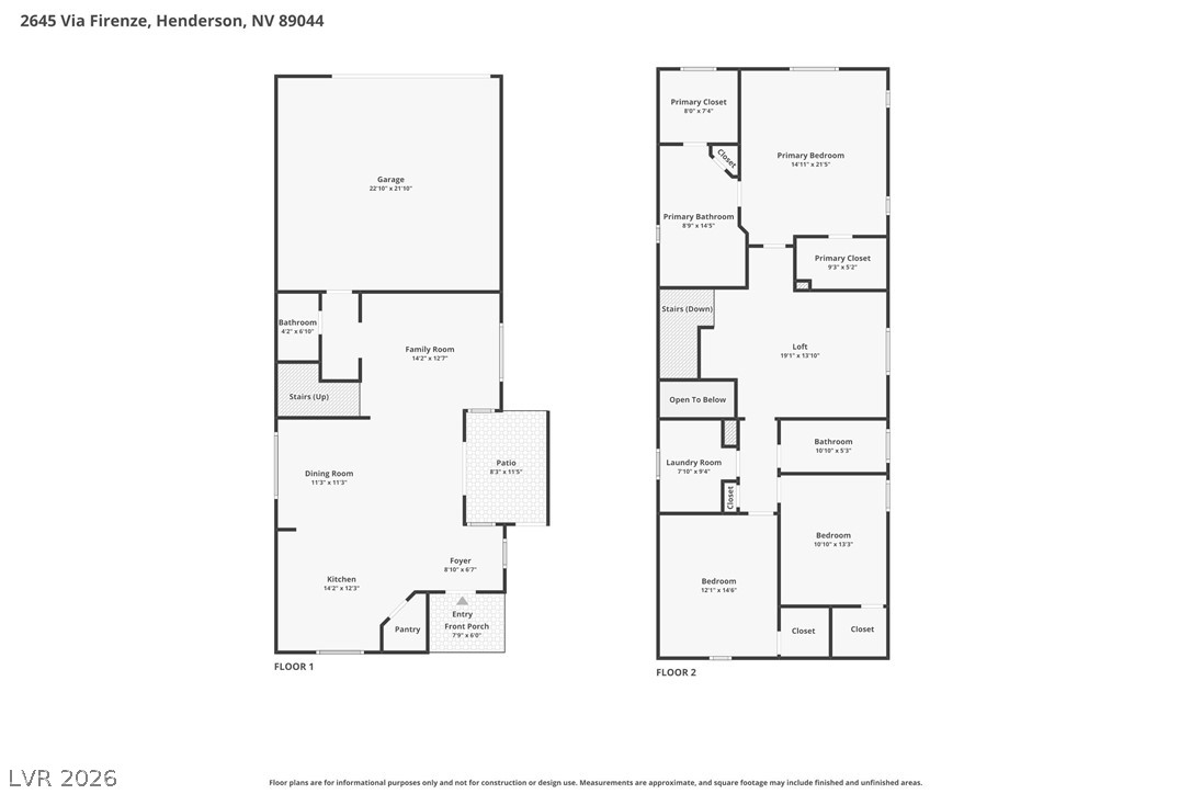 2645 Via Firenze Henderson NV 89044